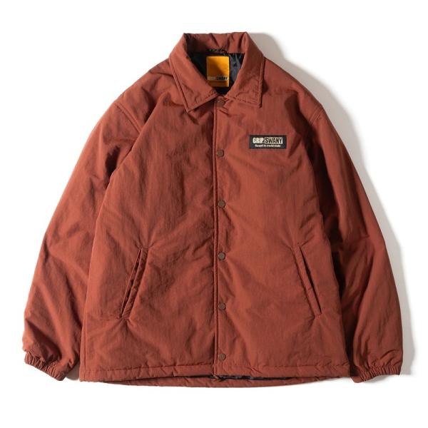 グリップスワニー Grip Swany Insulated Coach Jkt Red Brown ...