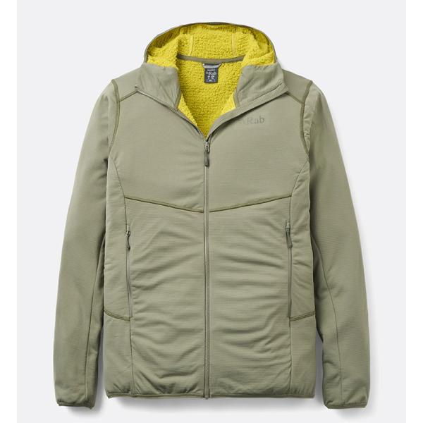 ラブ Rab Evolute Hoody Light Khaki QFG-19