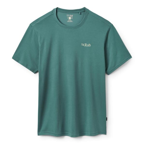 あすつく対応 20%OFFセール ラブ Rab Crimp Elevation Tee Sage Q...