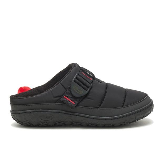 チャコ Chaco Womens RAMBLE PUFF CLOG BLACK 1236529530...