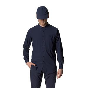 フーディニ HOUDINI Mens Longsleeve Shirt blue illusion｜vic2
