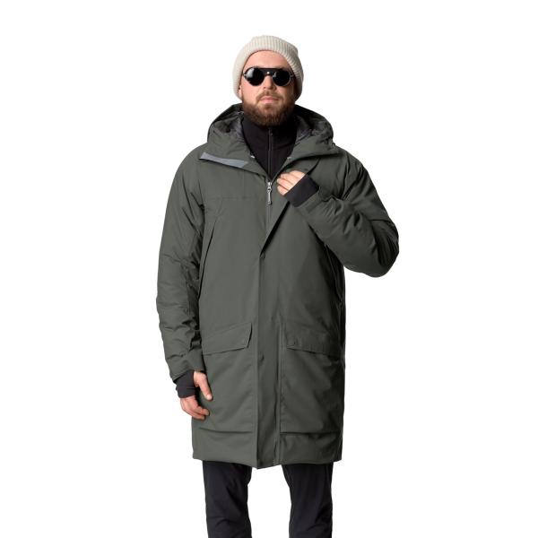 フーディニ Houdini Mens Fall in Parka baremark green 24...