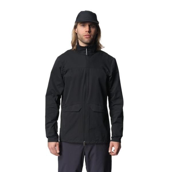 フーディニ Houdini Mens Go Jacket True Black 8600289000