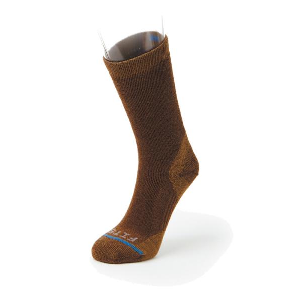 フィッツ FITS Rugged Crew ソリッドコヨーテ ラグドクルー アウトドアソックス