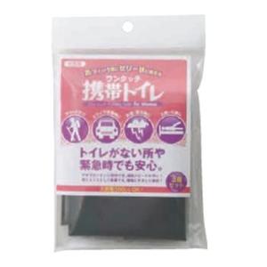 ビッグウィング Bigwing ワンタッチ携帯トイレ 女性用 3個セット 緊急時 災害時 震災 簡易...
