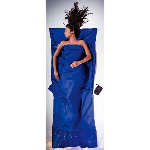 コクーン Cocoon ST80 トラベルシーツ シルク ウルトラマリーンブルー スリーピングバッグ...