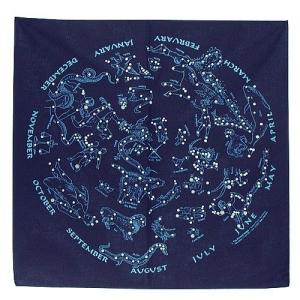 ネイチャープリント 星座バンダナ