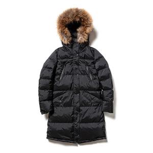 ナンガ NANGA レディース ダウンハーフコート BLK レディース