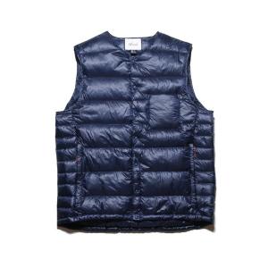 ナンガ NANGA Inner Down Vest NVY N1IdNYE2｜vic2