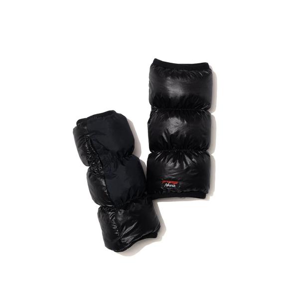 ナンガ NANGA MOUNTAIN LODGE DOWN WRIST GAITERS BLK NW...