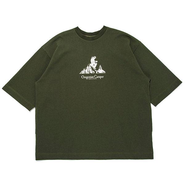 オレゴニアンキャンパー Oregonian Camper ビッグポンチョTee Olive ocw2...