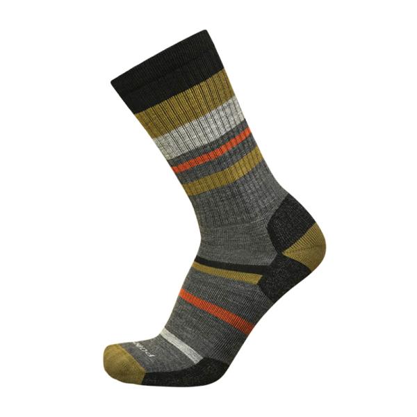 ポイントシックス Point6 HIKING MIXED STRIPE LT CREW Coyote...