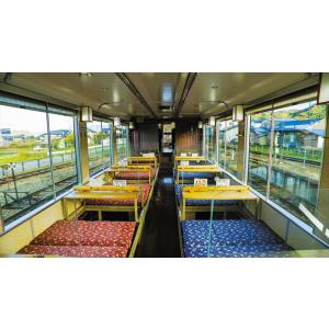 秋の会津鉄道 お座トロ展望列車 会津浪漫風号/...の詳細画像5