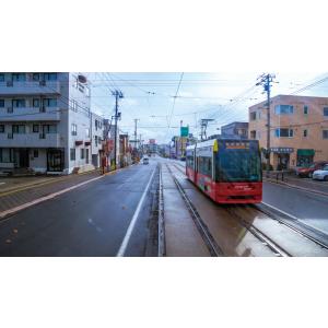 初冬の函館市電 ササラ電車&500形 ブルーレ...の詳細画像1