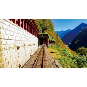 錦秋の旅路 黒部峡谷鉄道 トロッコ電車 宇奈月...の詳細画像2
