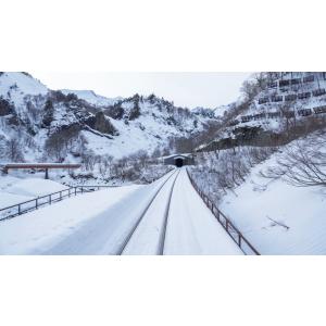 雪景色の旅路 JR只見線 会津若松〜小出 ビコ...の詳細画像4