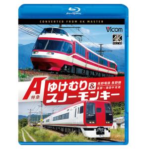 長野電鉄長野線 A特急ゆけむり／A特急スノーモンキー 長野〜湯田中 往復 ビコムストア ブルーレイ