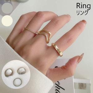 r*9様 アクセサリー セット リング 18K 銀 SV900 サマータイムセール］［送料無料］3点セット リング 指輪 アクセサリー