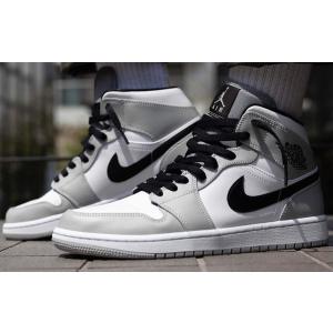 smoke grey jordans mid