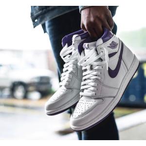 ウィメンズ エアジョーダン1 ハイ コートパープル NIKE WMNS AIR