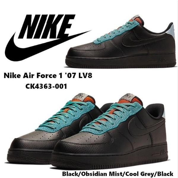 エア フォース 1 07 LV8 NIKE AIR FORCE 1 BLACK 国内正規品 送料込