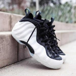 エアフォームポジット ワン ホワイト アンド ブラック Nike Air Foamposite One White and Black 正規品  全国送料無料