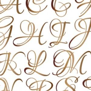 ポーセラーツ 転写紙 文字 LOUNA ALPHABET (LL) (ルナアルファベット・ブライトゴ...