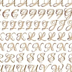 ポーセラーツ 転写紙 文字 LOUNA ALPHABET (S) (ルナアルファベット・ブライトゴー...