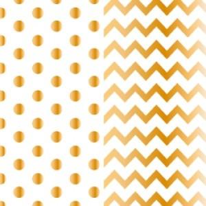 ポーセラーツ 転写紙 水玉模様 DOT&CHEVERON (ドット&シェブロン