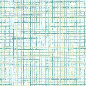 ポーセラーツ 転写紙 模様 PLAID TWEED (プレイドツイード・ブルー&amp;グリーン)