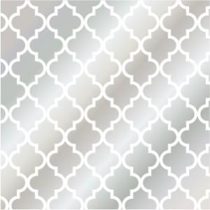 ポーセラーツ 転写紙 模様 MOROCCAN (S) (モロッカン・ガラス用ピンク