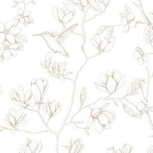 ポーセラーツ 転写紙 花柄 LOVELY FOREST (ラブリーフォレスト・メタリックゴールド)