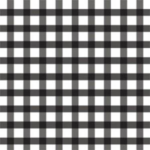 ポーセラーツ 転写紙 模様 Gingham Check ギンガムチェック ブラック Victoria Design 通販 Yahoo ショッピング