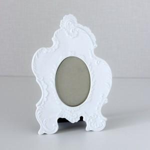 ポーセラーツ 白磁 フォトスタンド ラグジュアリーフォトフレーム 北欧