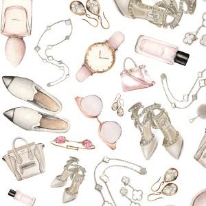 ポーセラーツ 転写紙 ファッション FELICITE (フェリシテ）