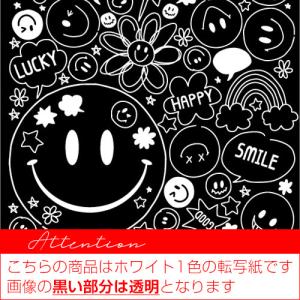 ポーセラーツ 転写紙 子供 かわいい にこちゃん ニコニコ マーク