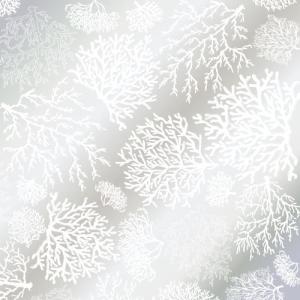 ポーセラーツ 転写紙 サンゴ 珊瑚 海 ガラス用 SEA CORAL(シーコーラル・ガラス用ホワイト)｜victoriadesign