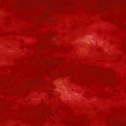 ポーセラーツ 転写紙 赤 水彩 ファッショナブル WATER PAINT(ウォーターペイント・レッド...
