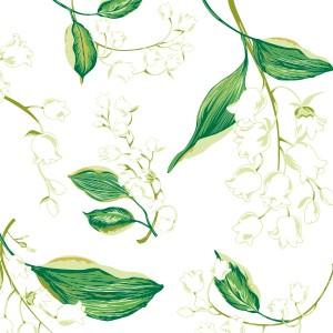 ポーセラーツ 転写紙 花柄 SUZURAN(スズラン)