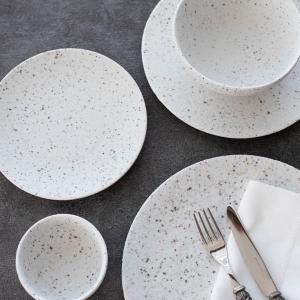 IVV イタリア製 ガラスプレート 皿＆ガラスボールセット MAGNOLIA