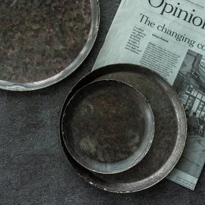 トレイ おぼん アンティークトレイ バイロントレー(S)/ ヴィンテージトレイ ブリキトレイ