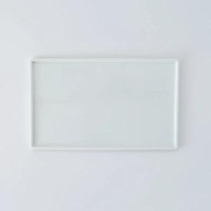 ポーセラーツ 白磁 インテリア スクエアティッシュボックスカバーIII