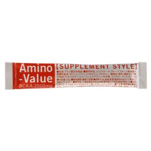 アミノバリュー（Amino-Value）（メンズ、レディース）アミノバリュー サプリメントスタイル 2000 単品4.5g アルギニン BCAA アミノ酸｜victoriagolf