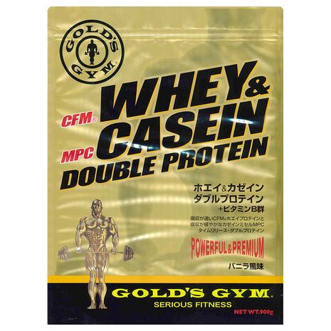 ゴールドジム（GOLD&apos;S GYM）（メンズ、レディース）ホエイ&amp;カゼイン ダブルプロテイン+ビタミ...