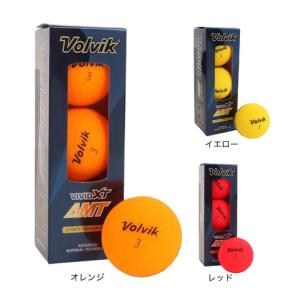 ボルビック（Volvik）（メンズ、レディース）ゴルフ ボール ビビット VIVID XT AMT 3個入り ゴルフボールの商品画像