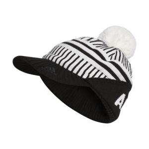 アディダス（adidas） ゴルフ バイザーニットキャップ IUI03-GD8826BK （レディース）