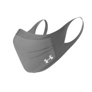 アンダーアーマー（UNDER ARMOUR）（メンズ）マスク 冷感 スポーツマスク 接触冷感 UVカット 洗えるマスク 1368010 BLK/CHC/SVC