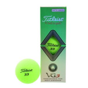 タイトリスト VG3 ゴルフボール 3P T3426S-3P