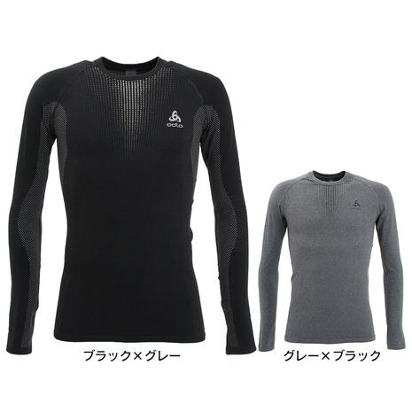 オドロ（ODLO）（メンズ）ゴルフウェア 肌着 クルーネック 丸首 長袖Tシャツ 188032