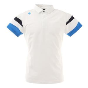 デサントゴルフ（DESCENTEGOLF） ドライストレッチ袖切り替えシャツ DGMRJA20-WH00 （メンズ）